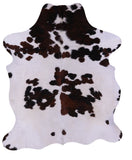 Natural Hair-On Cowhide Rug - 6' 11" X 5' 10" - Golden Nile