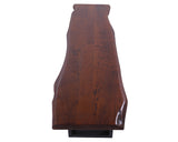 Solid Wood Dining Bench With Metal Legs - Golden Nile