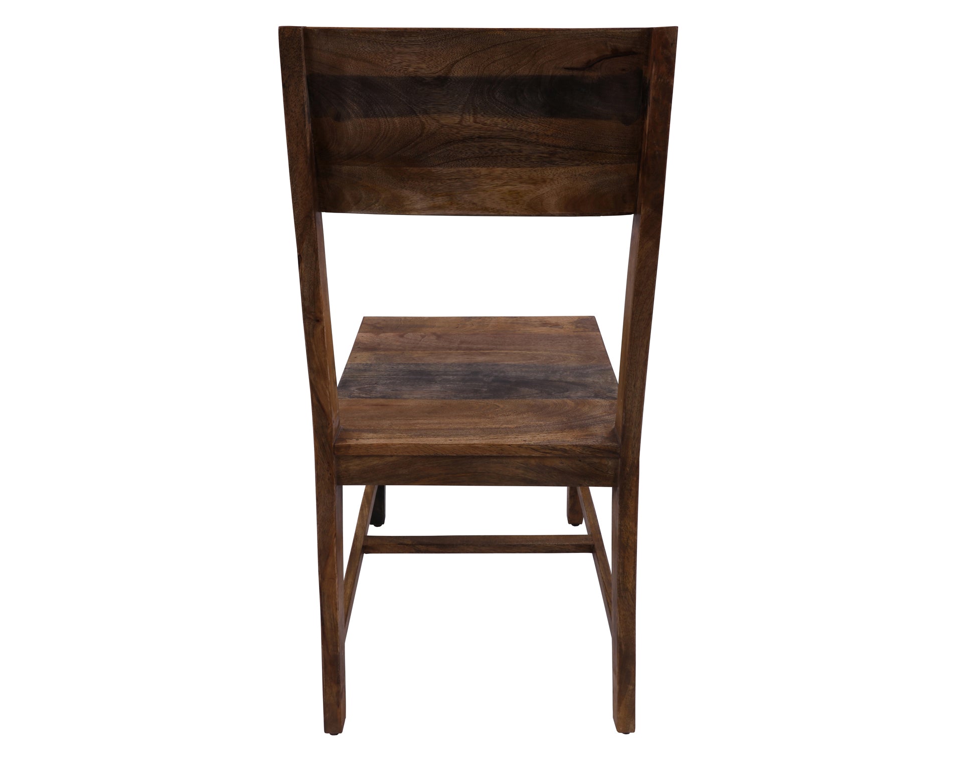 Solid Wood Dining Chair Set of Two - Golden Nile