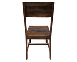 Solid Wood Dining Chair Set of Two - Golden Nile