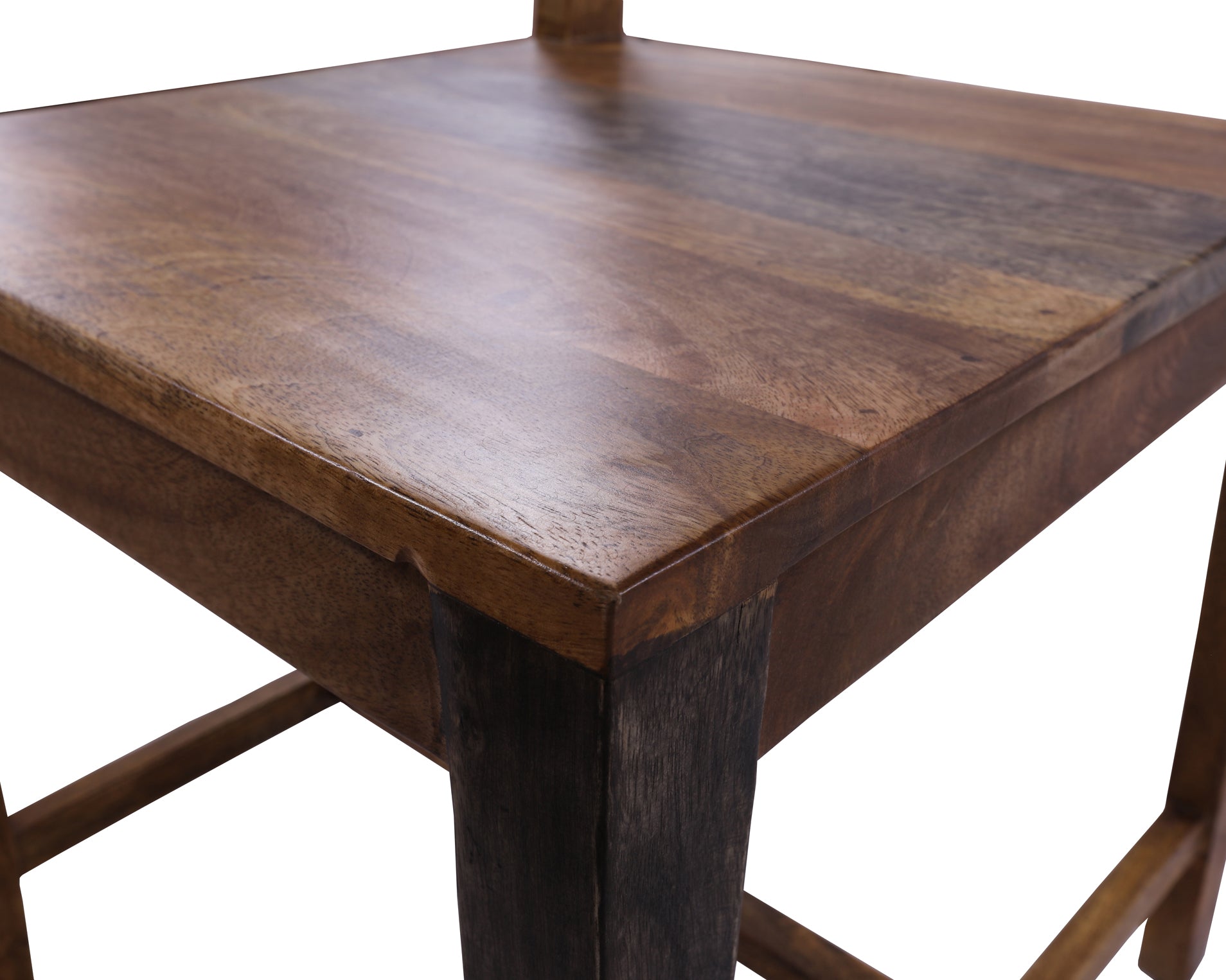 Solid Wood Dining Chair Set of Two - Golden Nile