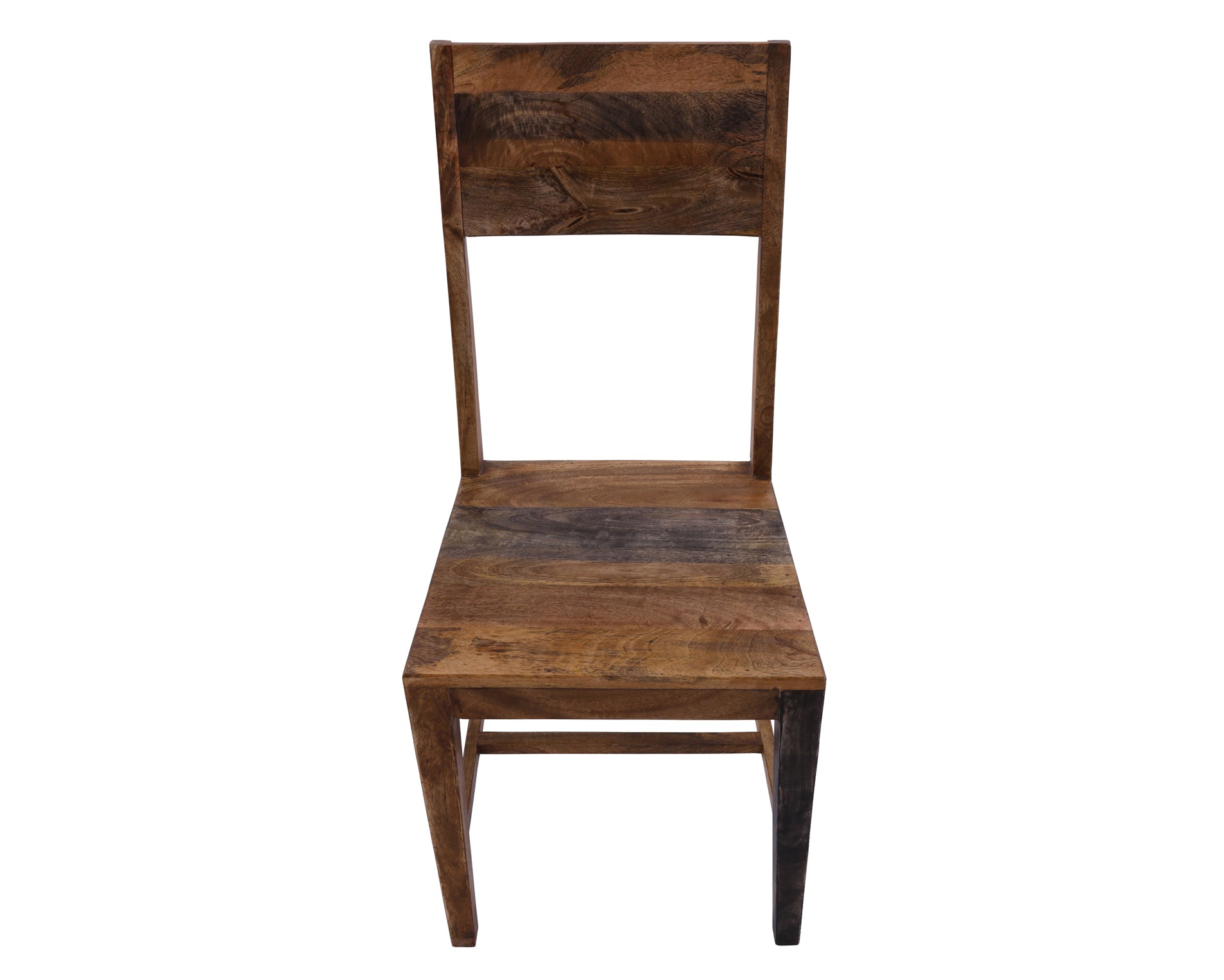 Solid Wood Dining Chair Set of Two - Golden Nile