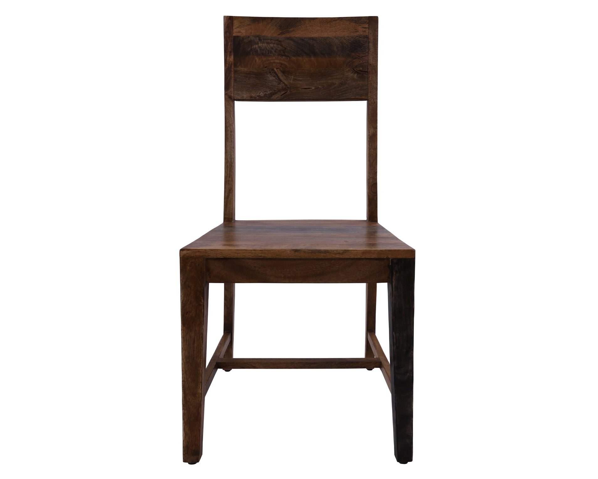 Solid Wood Dining Chair Set of Two - Golden Nile