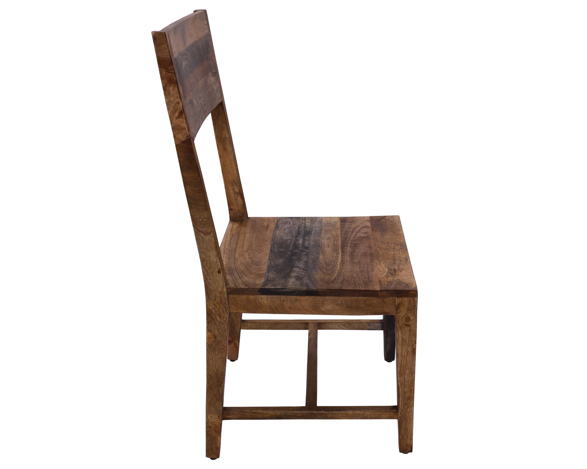 Solid Wood Dining Chair Set of Two - Golden Nile