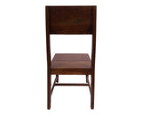 Solid Wood Dining Chair Set of Two - Golden Nile