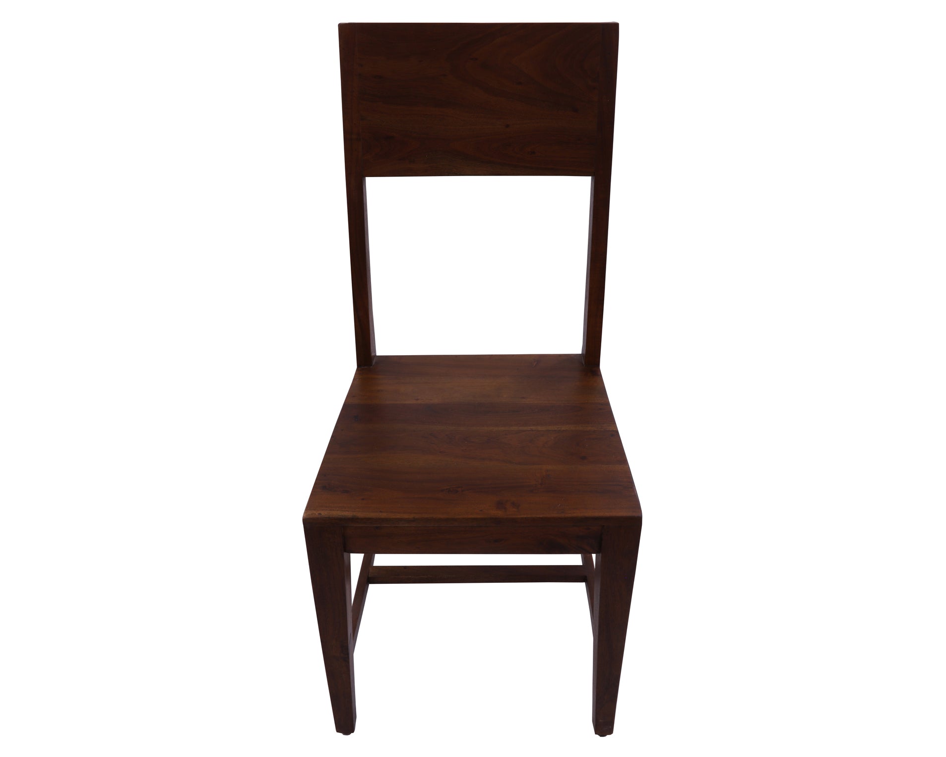 Solid Wood Dining Chair Set of Two - Golden Nile