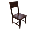 Solid Wood Dining Chair Set of Two - Golden Nile