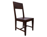 Solid Wood Dining Chair Set of Two - Golden Nile