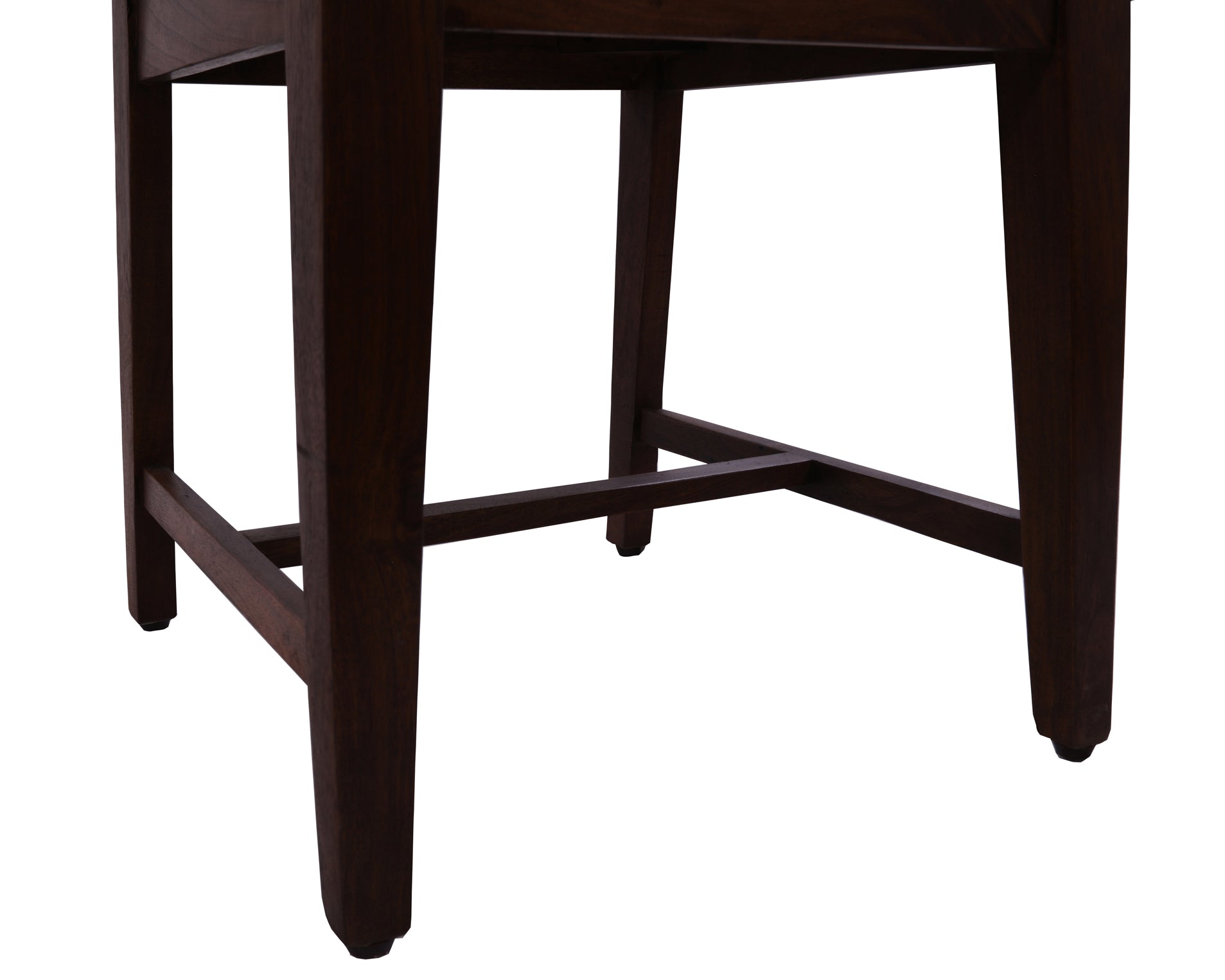 Solid Wood Dining Chair Set of Two - Golden Nile