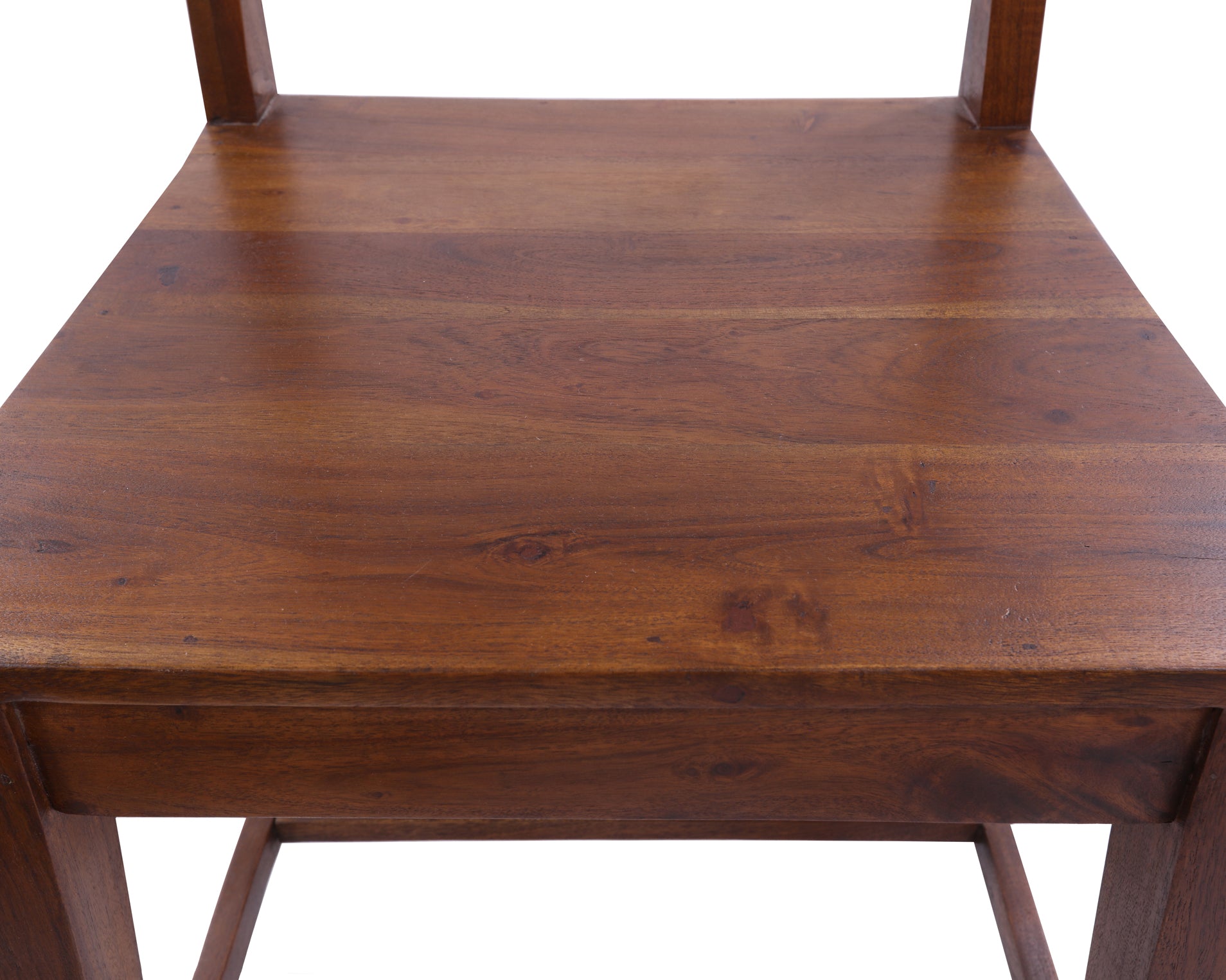 Solid Wood Dining Chair Set of Two - Golden Nile