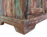 Solid Wood Handcrafted Sideboard Table 35" - Golden Nile