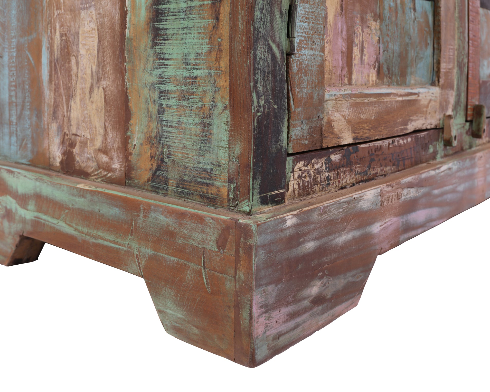 Solid Wood Handcrafted Sideboard Table 35" - Golden Nile