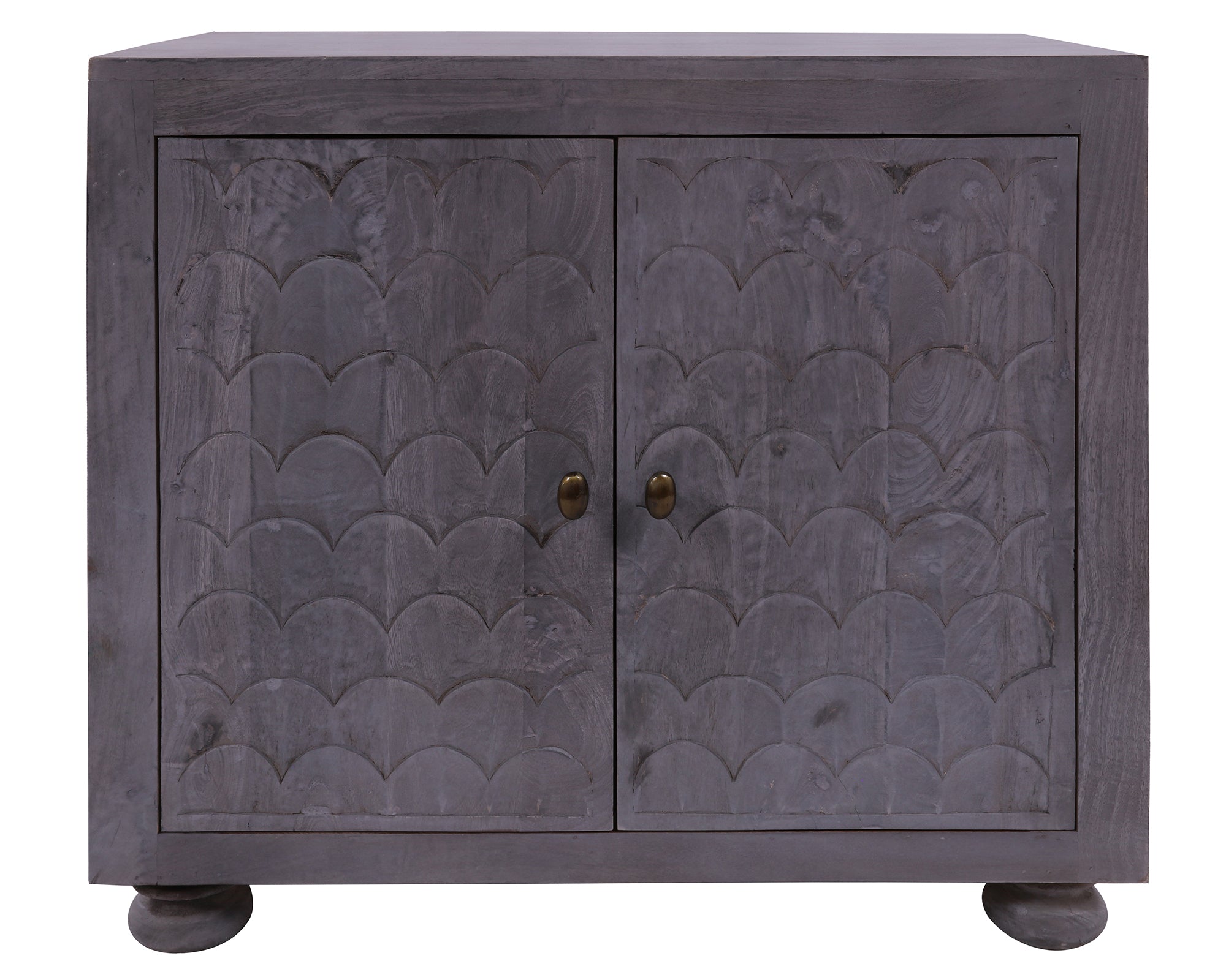 Solid Wood Handcrafted Sideboard Table 32" - Golden Nile