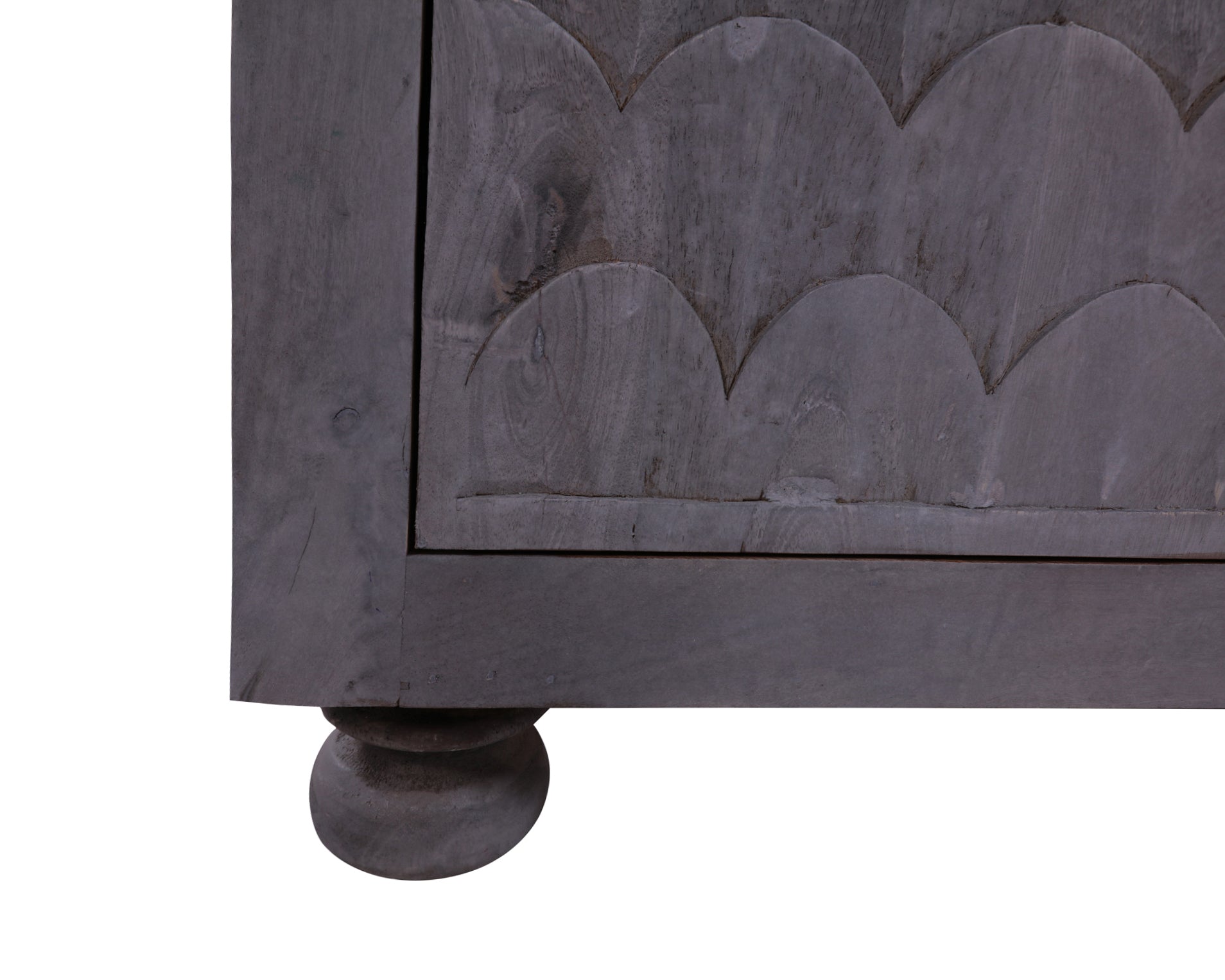 Solid Wood Handcrafted Sideboard Table 32" - Golden Nile