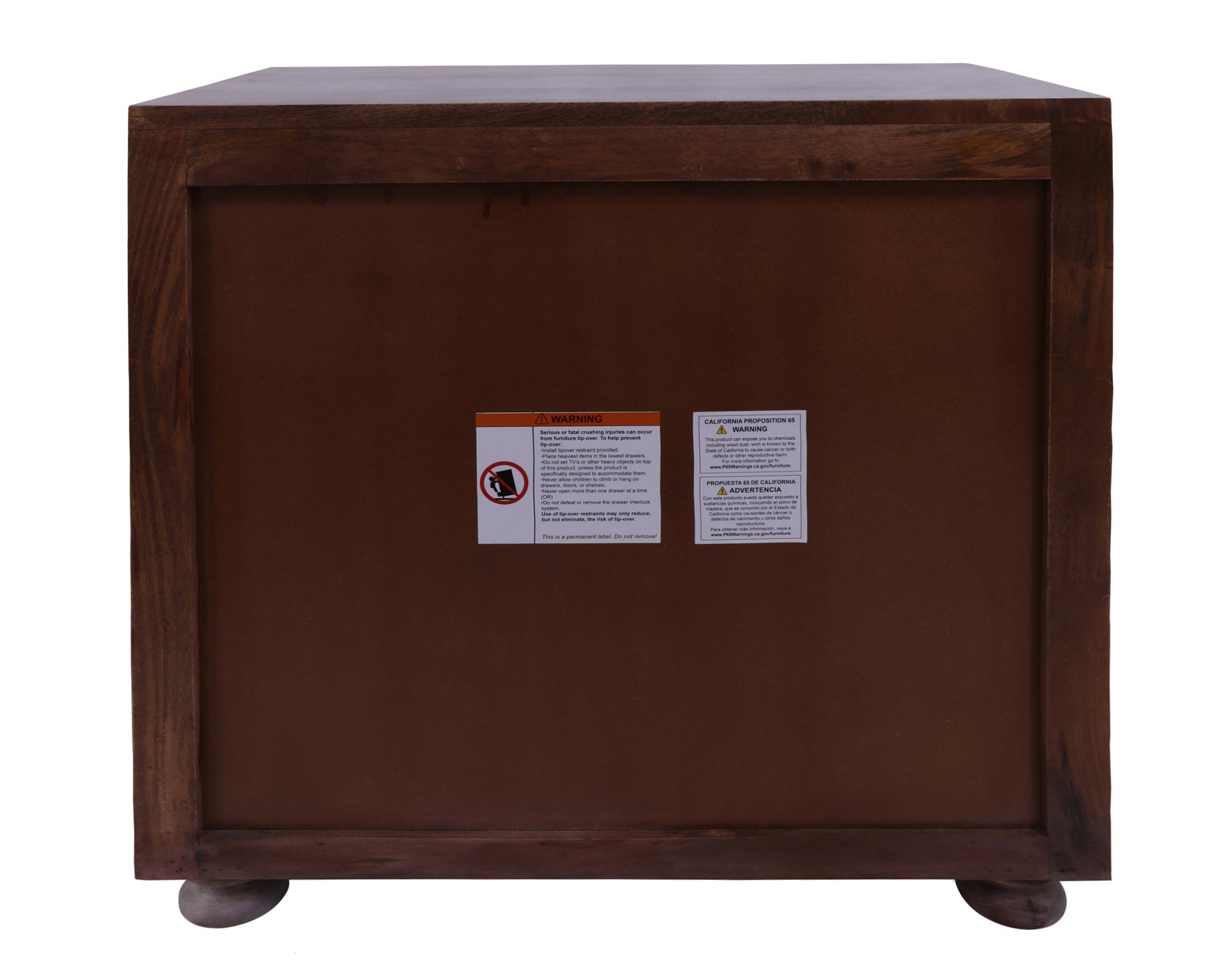 Solid Wood Handcrafted Sideboard Table 32" - Golden Nile