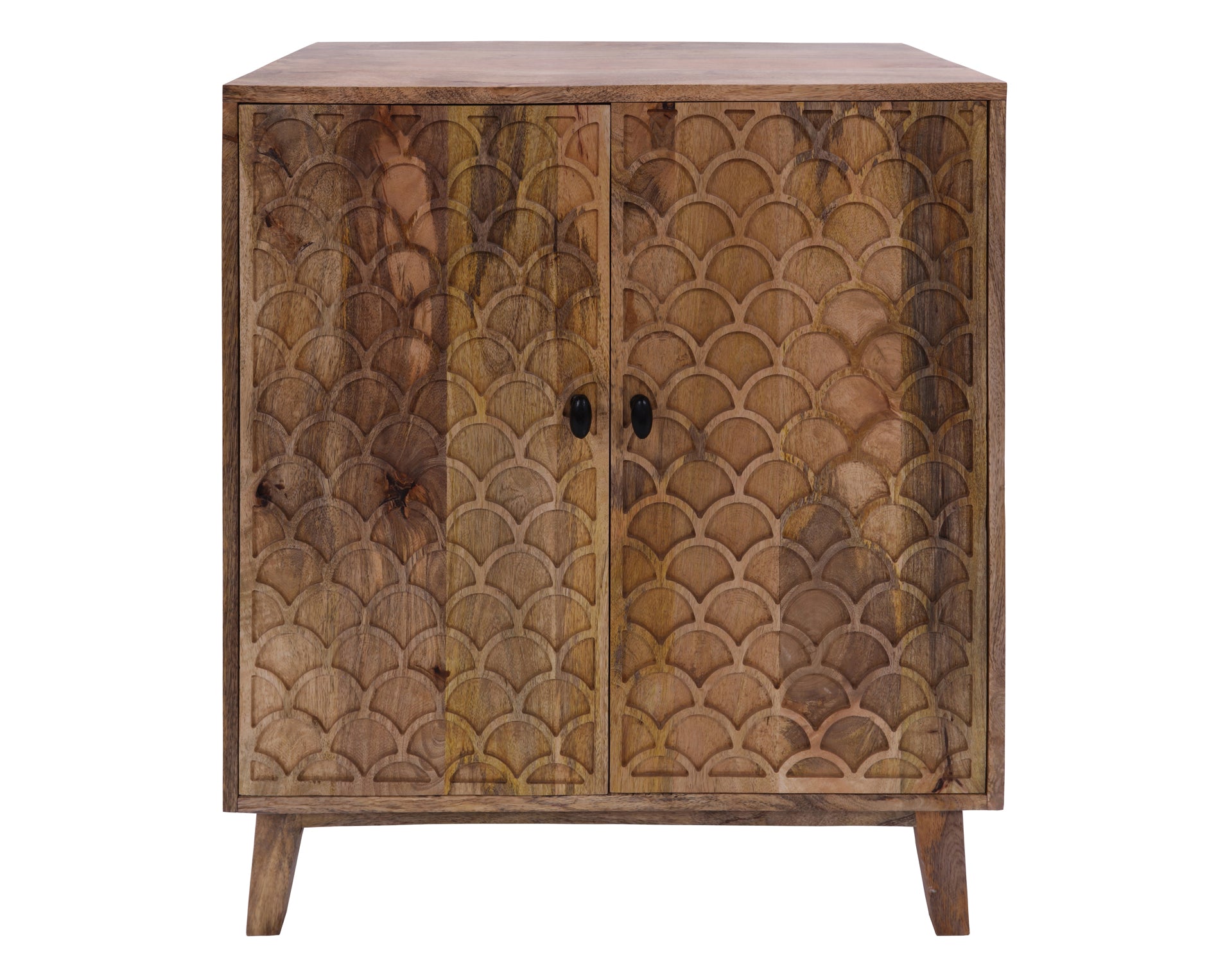 Solid Wood Handcrafted Sideboard Table 34" - Golden Nile