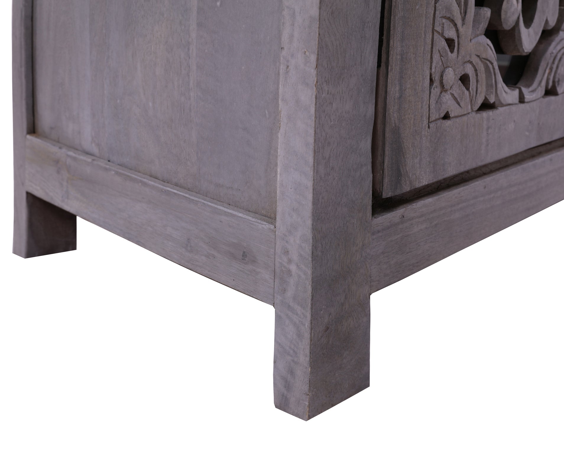 Solid Wood Handcrafted Sideboard 38" - Golden Nile