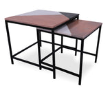 Marble Nesting Coffee Table - Golden Nile