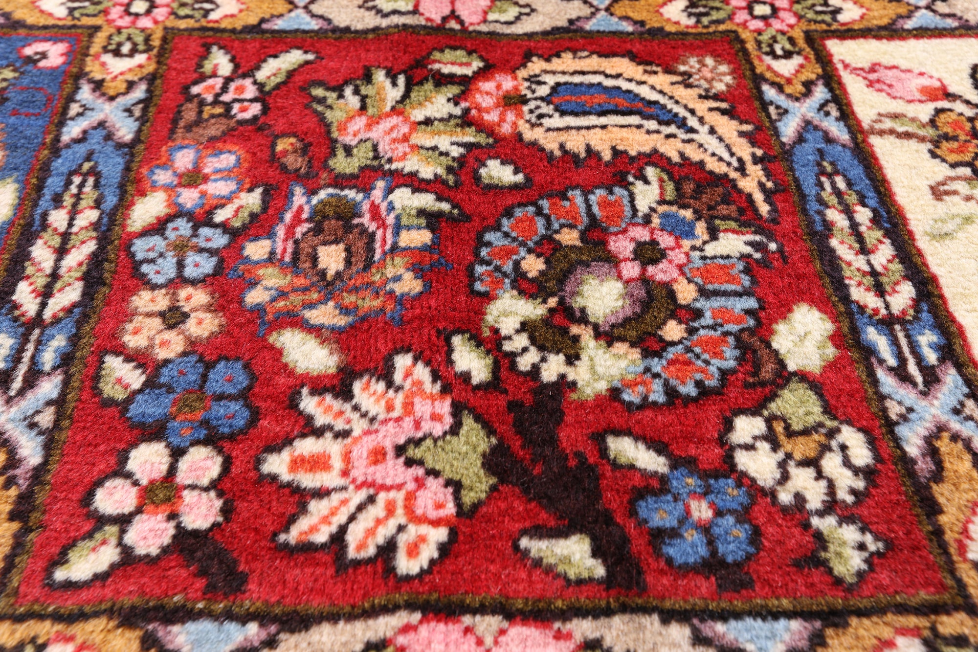 Authentic Persian Hand Knotted Wool Rug - 9' 10" X 13' 7" - Golden Nile