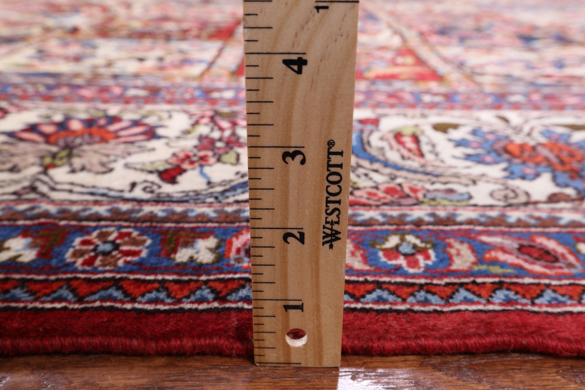 Authentic Persian Hand Knotted Wool Rug - 9' 10" X 13' 7" - Golden Nile