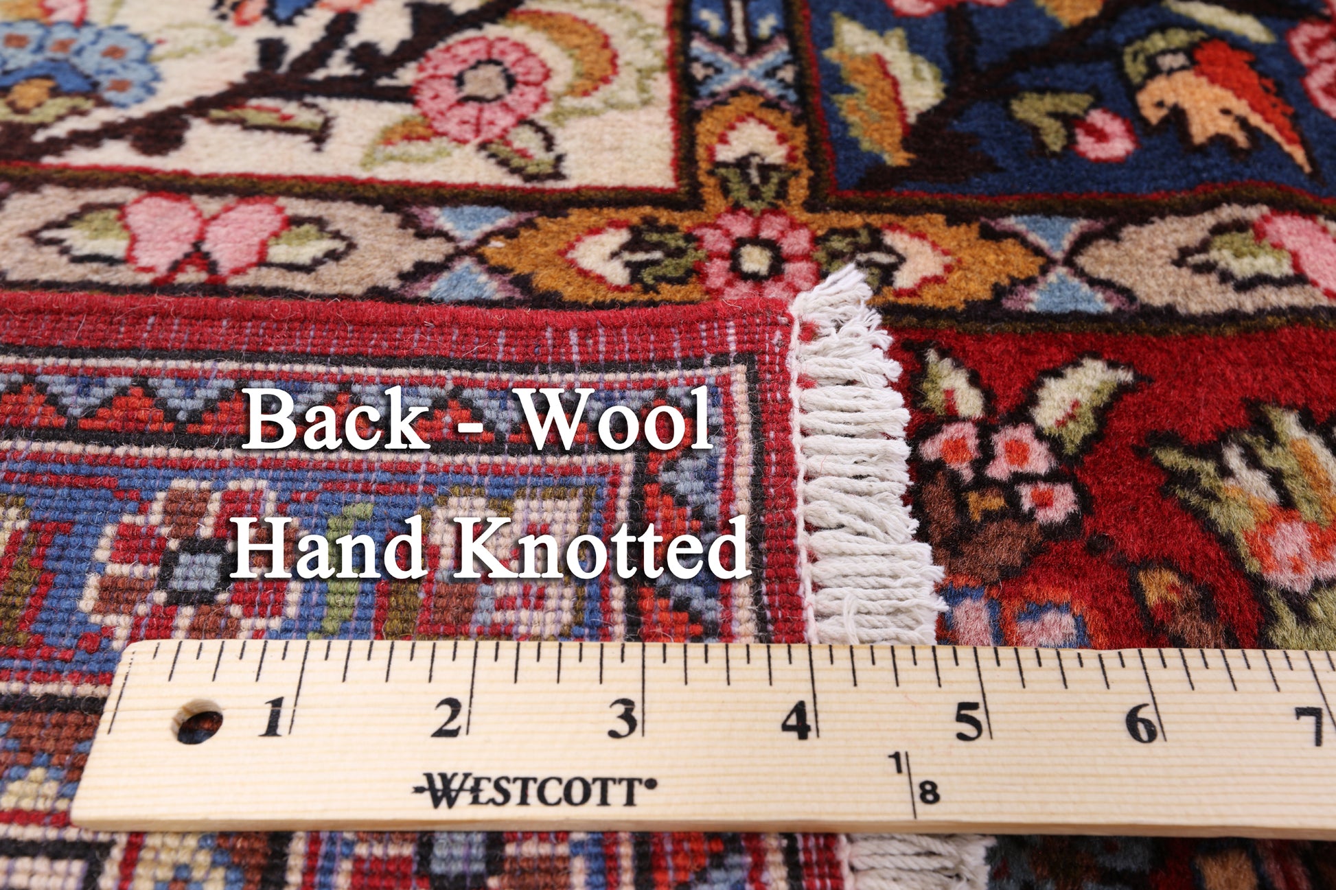 Authentic Persian Hand Knotted Wool Rug - 9' 10" X 13' 7" - Golden Nile