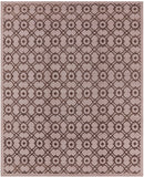 Ivory Modern Hand Knotted Wool Area Rug - 8' 0" X 10' 1" - Golden Nile