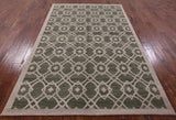 Modern Handmade Area Rug - 5' 2" X 8' 2" - Golden Nile