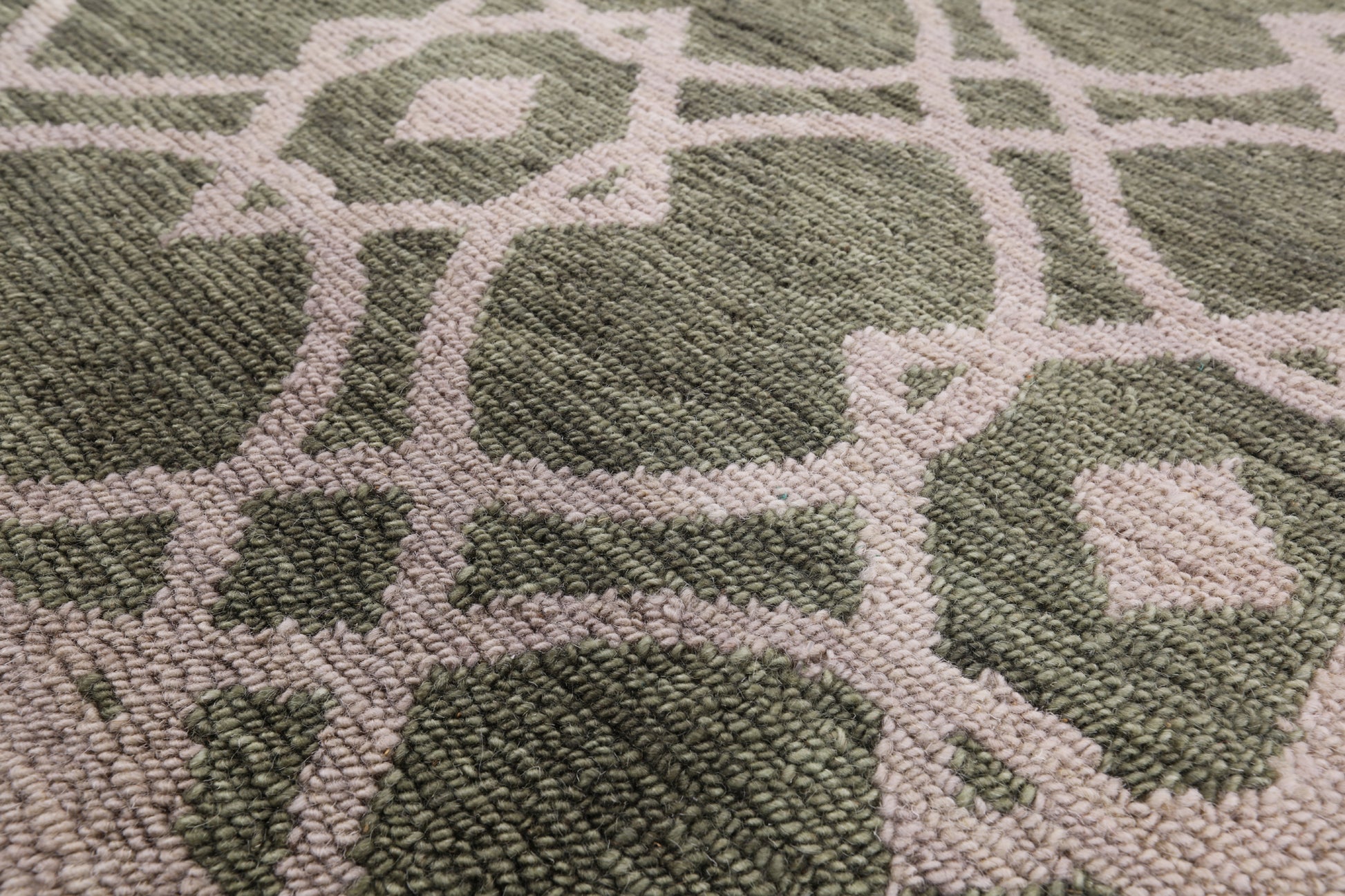 Modern Handmade Area Rug - 5' 2" X 8' 2" - Golden Nile