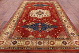 Kazak Hand Knotted Rug - 8' 4" X 11' 6" - Golden Nile