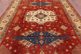 Kazak Hand Knotted Rug - 8' 4" X 11' 6" - Golden Nile