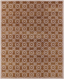 Modern Handmade Wool Rug - 8' 2" X 10' 0" - Golden Nile