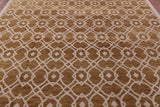 Modern Handmade Wool Rug - 8' 2" X 10' 0" - Golden Nile