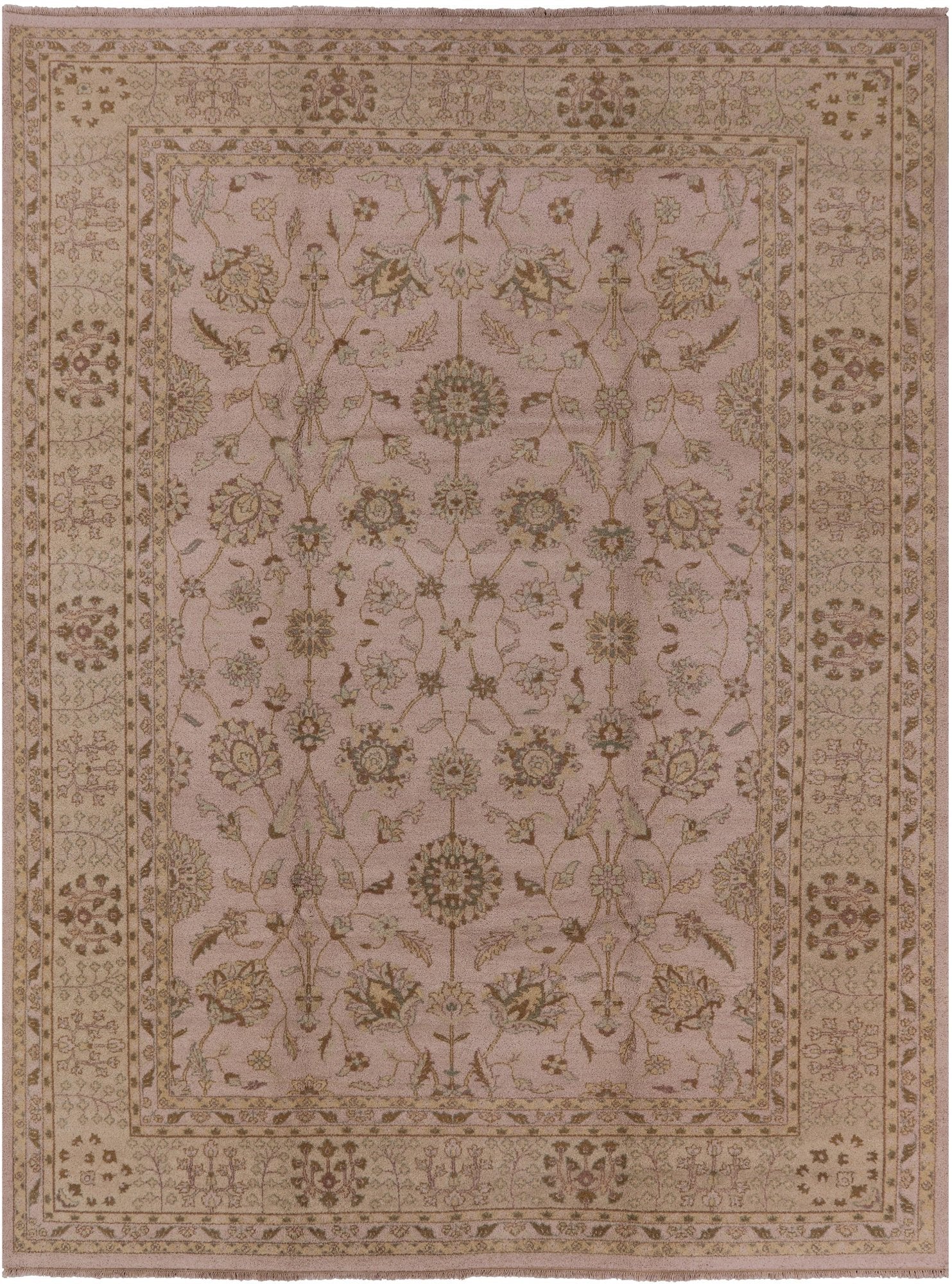 Persian Handmade Rug - 8' 7" X 11' 2" - Golden Nile