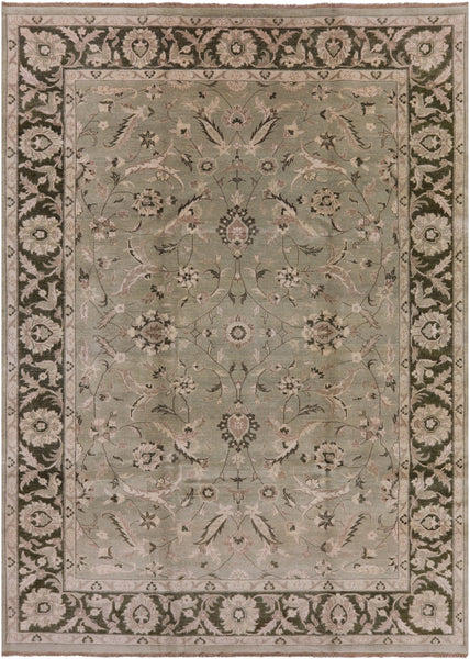 Persian Hand Knotted Wool Rug - 8' 0" X 11' 0" - Golden Nile