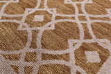 Modern Handmade Rug - 5' 2" X 8' 1" - Golden Nile