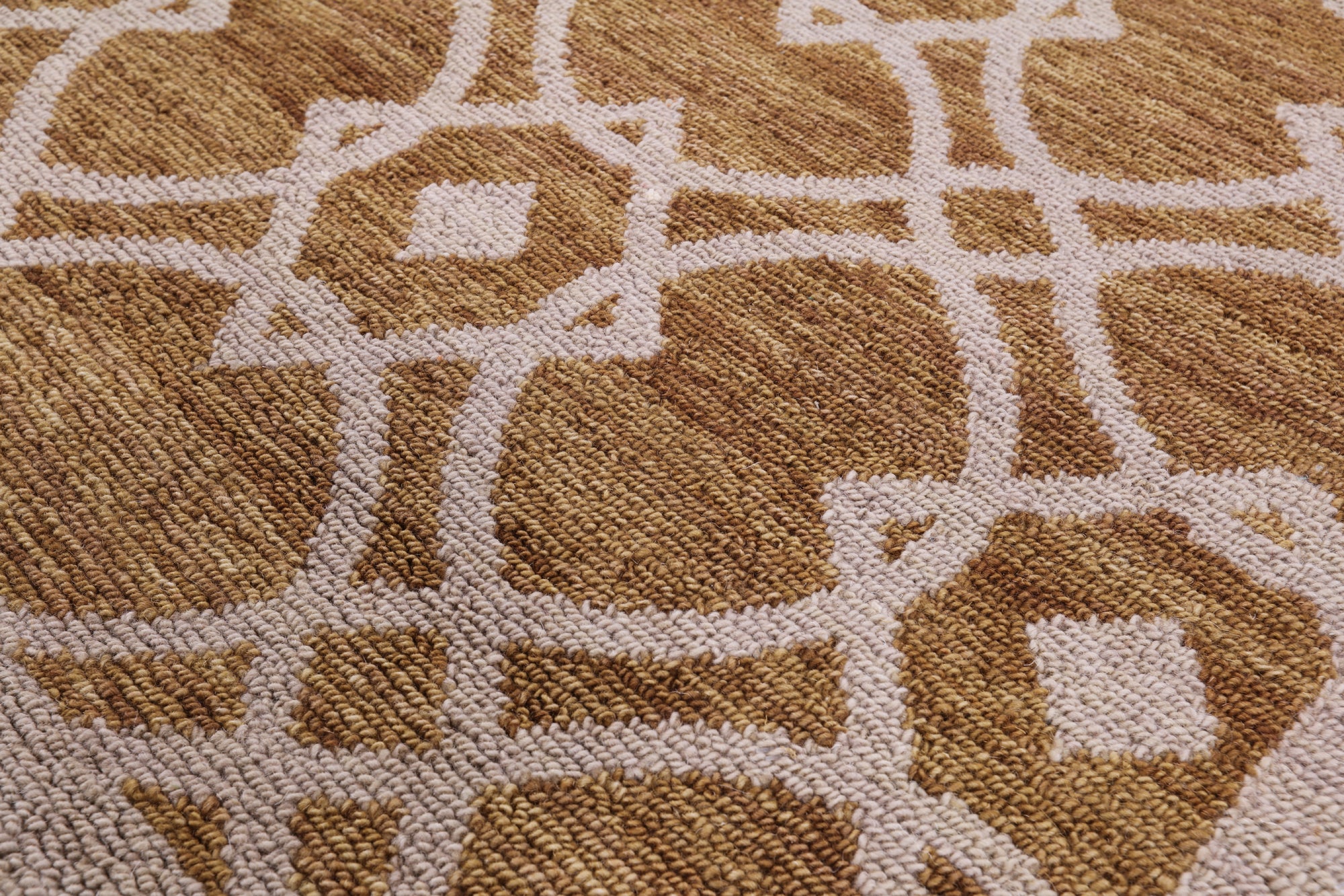 Modern Handmade Rug - 5' 2" X 8' 1" - Golden Nile