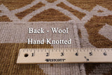 Modern Handmade Rug - 5' 2" X 8' 1" - Golden Nile