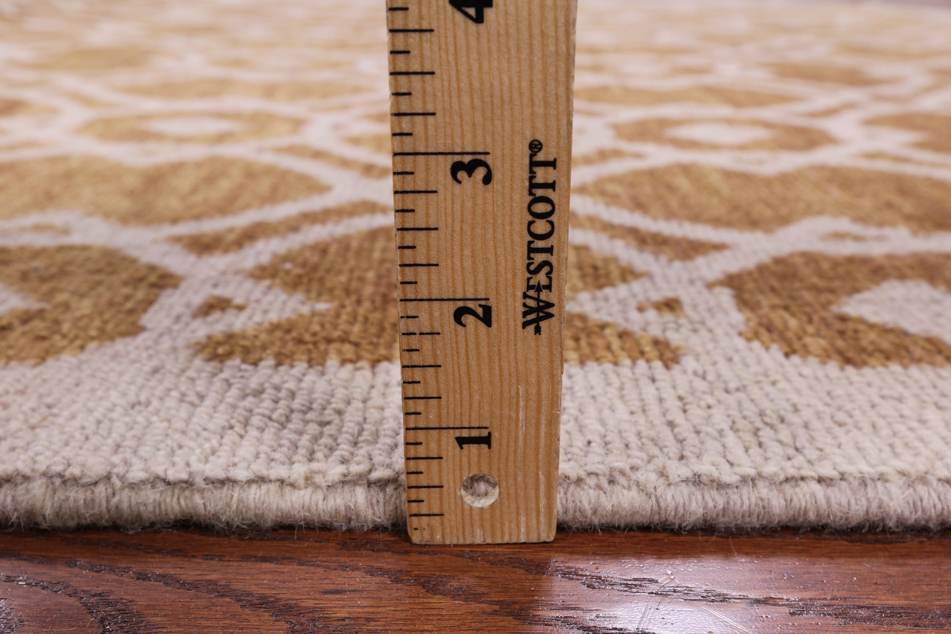 Modern Handmade Rug - 5' 2" X 8' 1" - Golden Nile