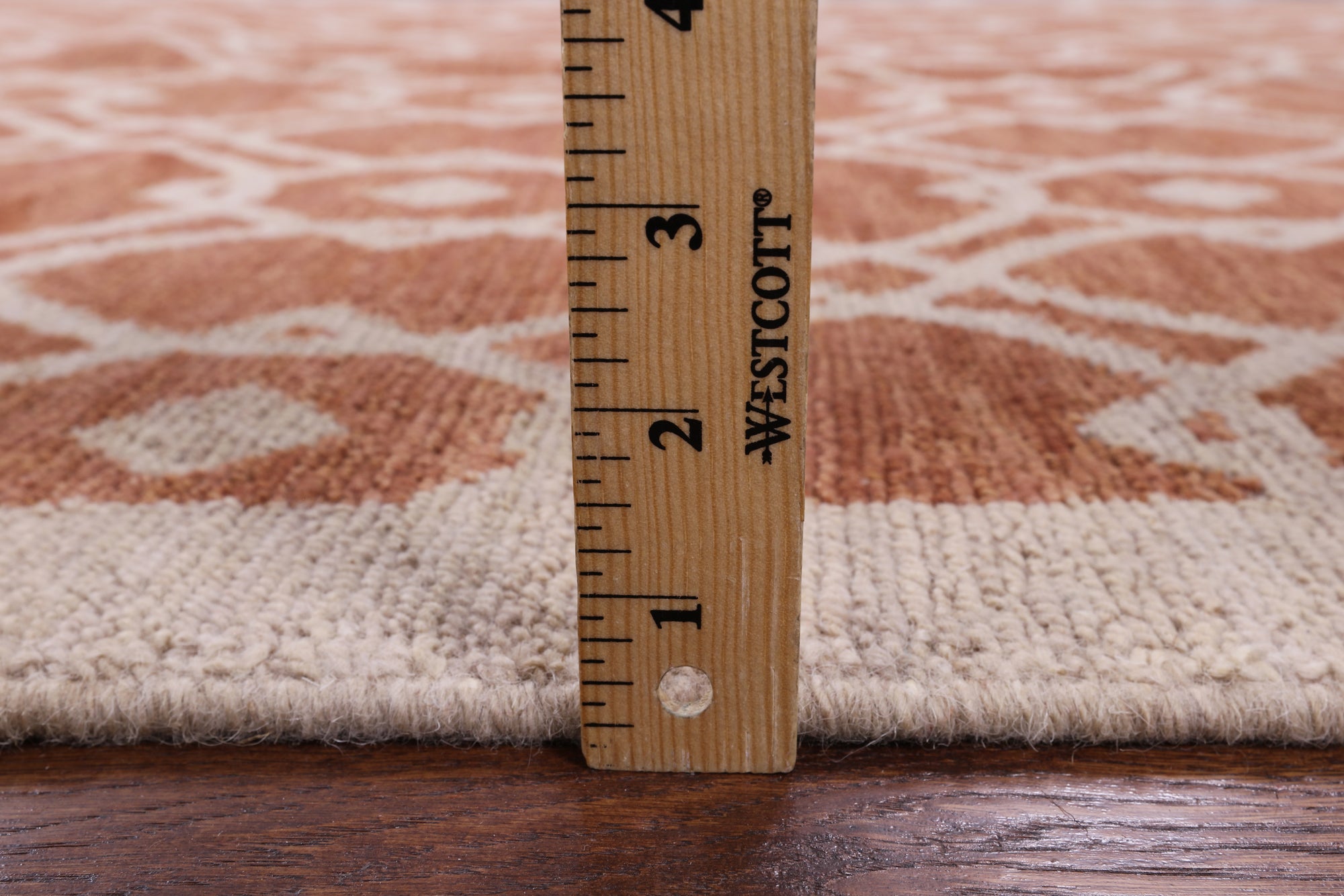 Modern Hand Knotted Wool Rug - 5' 2" X 8' 0" - Golden Nile