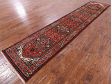 Runner Heriz Rug - 2' 6" x 12' - Golden Nile