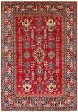 Kazak Handmade Wool Rug - 7' 4" X 9' 10" - Golden Nile