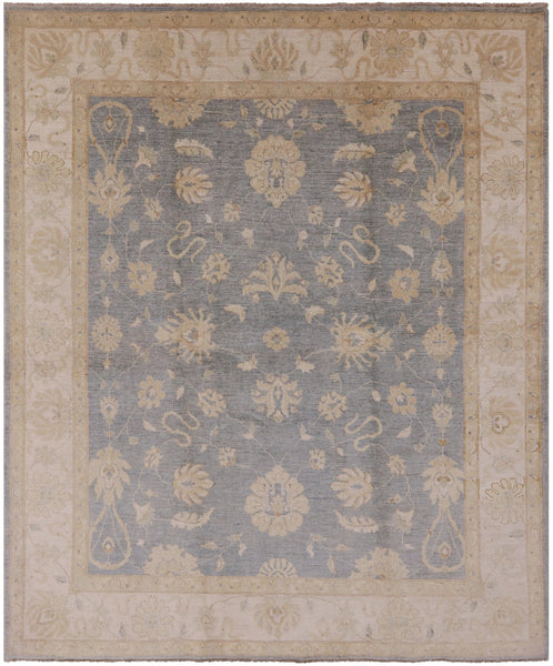 Peshawar Hand Knotted Rug - 8' 1" X 9' 9" - Golden Nile