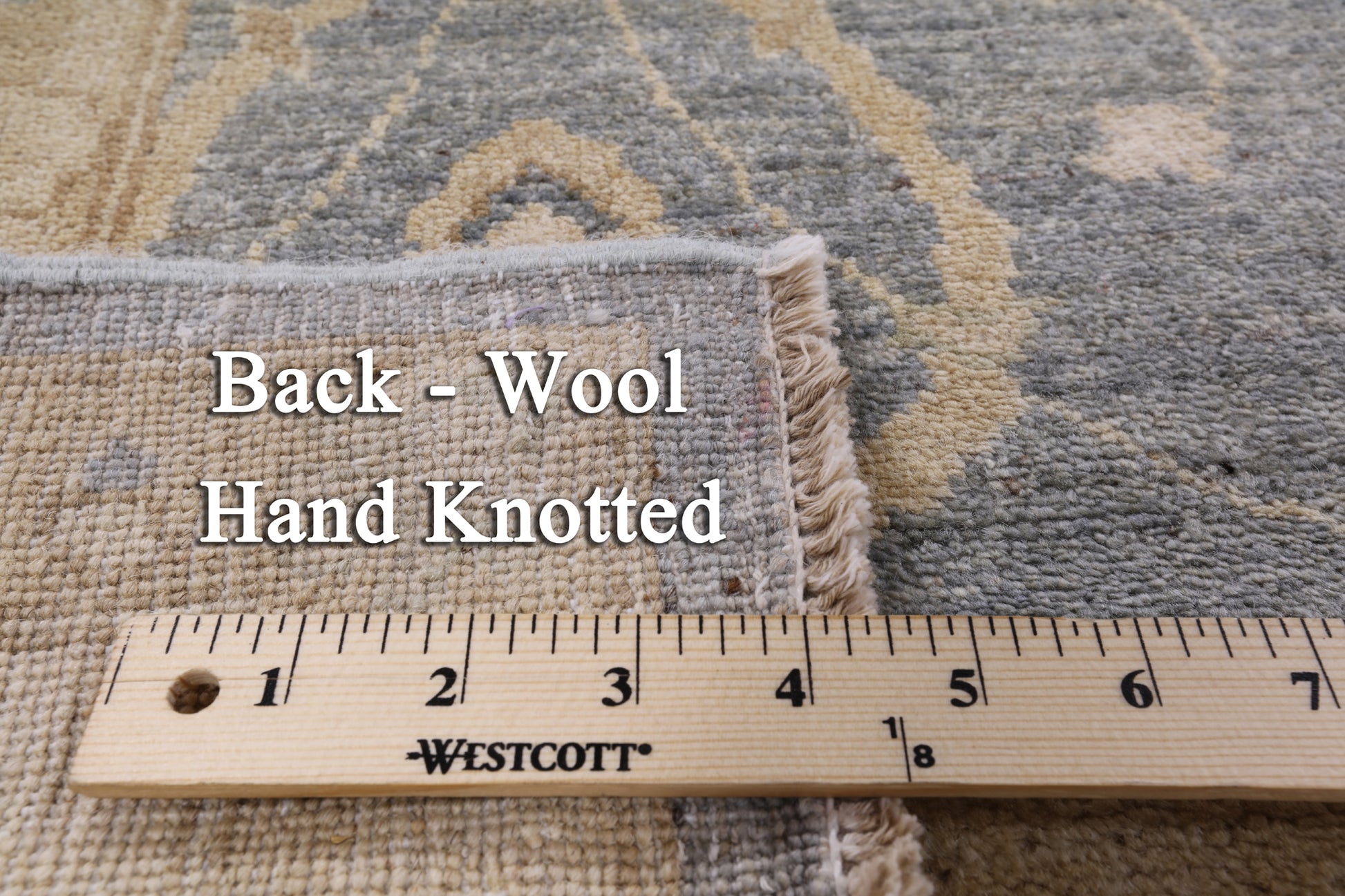Peshawar Hand Knotted Rug - 8' 1" X 9' 9" - Golden Nile