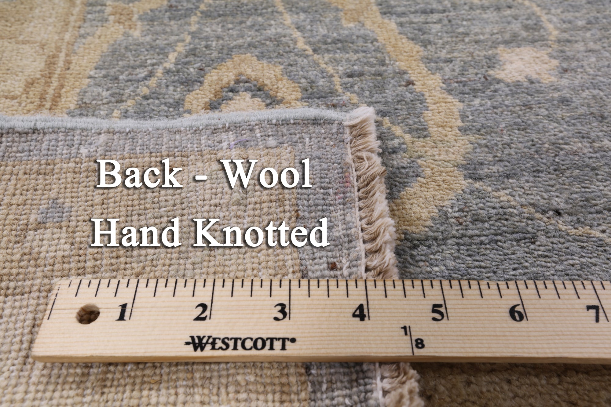 Peshawar Hand Knotted Rug - 8' 1" X 9' 9" - Golden Nile