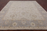 Ivory Peshawar White Wash Area Rug - 8' 2" X 10' 7" - Golden Nile
