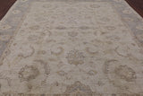 Ivory Peshawar White Wash Area Rug - 8' 2" X 10' 7" - Golden Nile