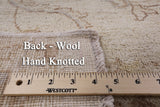 Ivory Peshawar White Wash Area Rug - 8' 2" X 10' 7" - Golden Nile