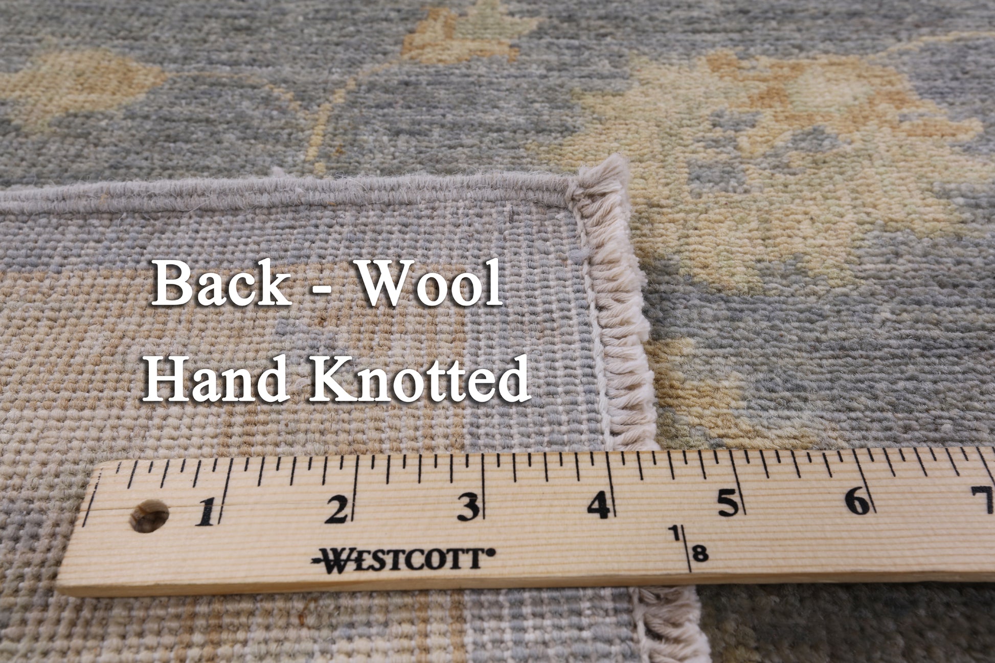 Peshawar Hand Knotted Wool Rug - 6' 2" X 9' 0" - Golden Nile