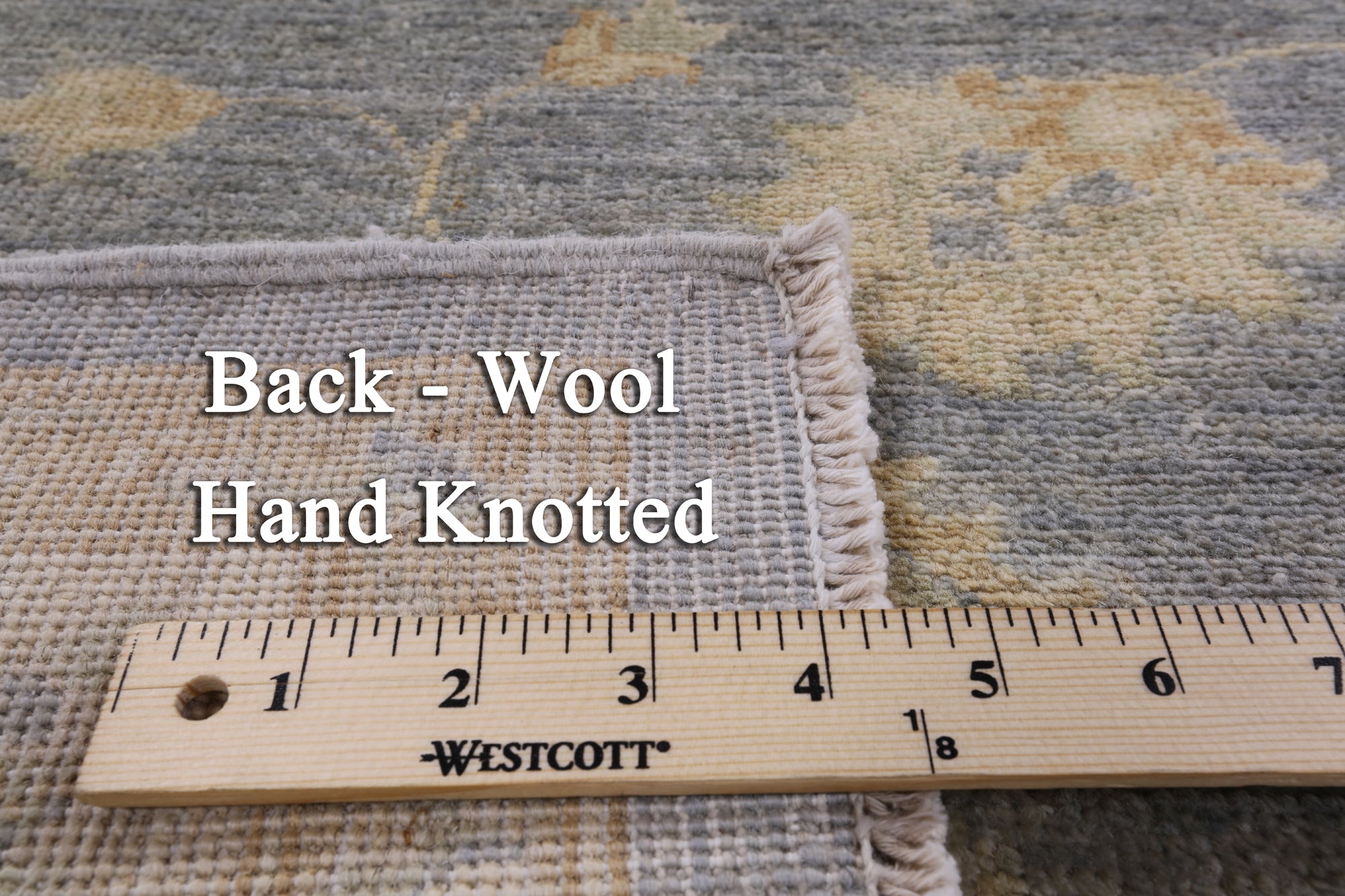 Peshawar Hand Knotted Wool Rug - 6' 2" X 9' 0" - Golden Nile