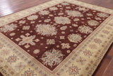 Fine Super Kazak Hand Knotted Wool Rug - 9' 0" X 12' 0" - Golden Nile
